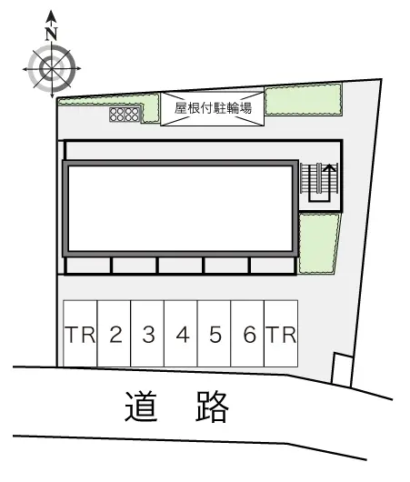 ★手数料０円★東大阪市宝町　月極駐車場（LP）